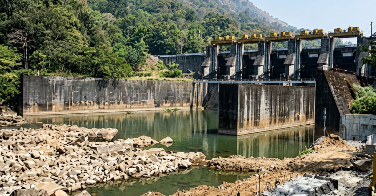 Pambla Dam shutters opened after heavy rain; 500 cumecs released as a precaution, with residents advised caution..Pambla Dam water release, Kerala dam shutters open, Idukki district heavy rainfall, Periyar River caution, KSEB hydroelectric power, dam safety guidelines, disaster management Kerala, water level regulation, precautionary water discharge, heavy rainfall forecast, district administration permission, pambla dam operational status, kseb dam management, periyar river flood alert, idukki dam safety measures